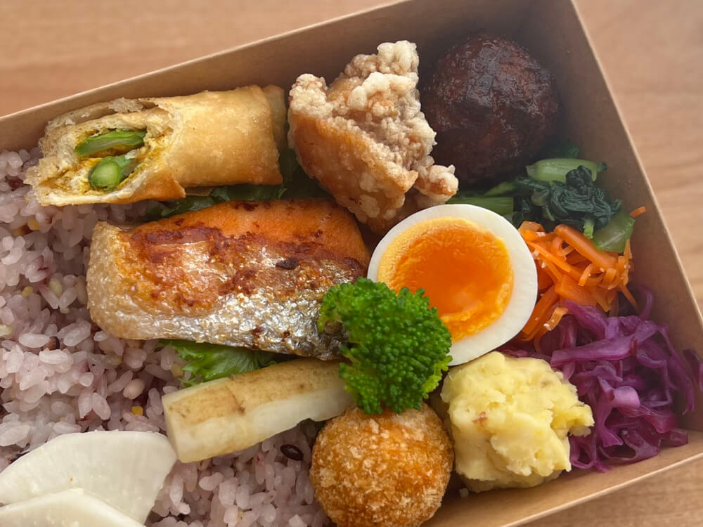 うみそら弁当のおかず